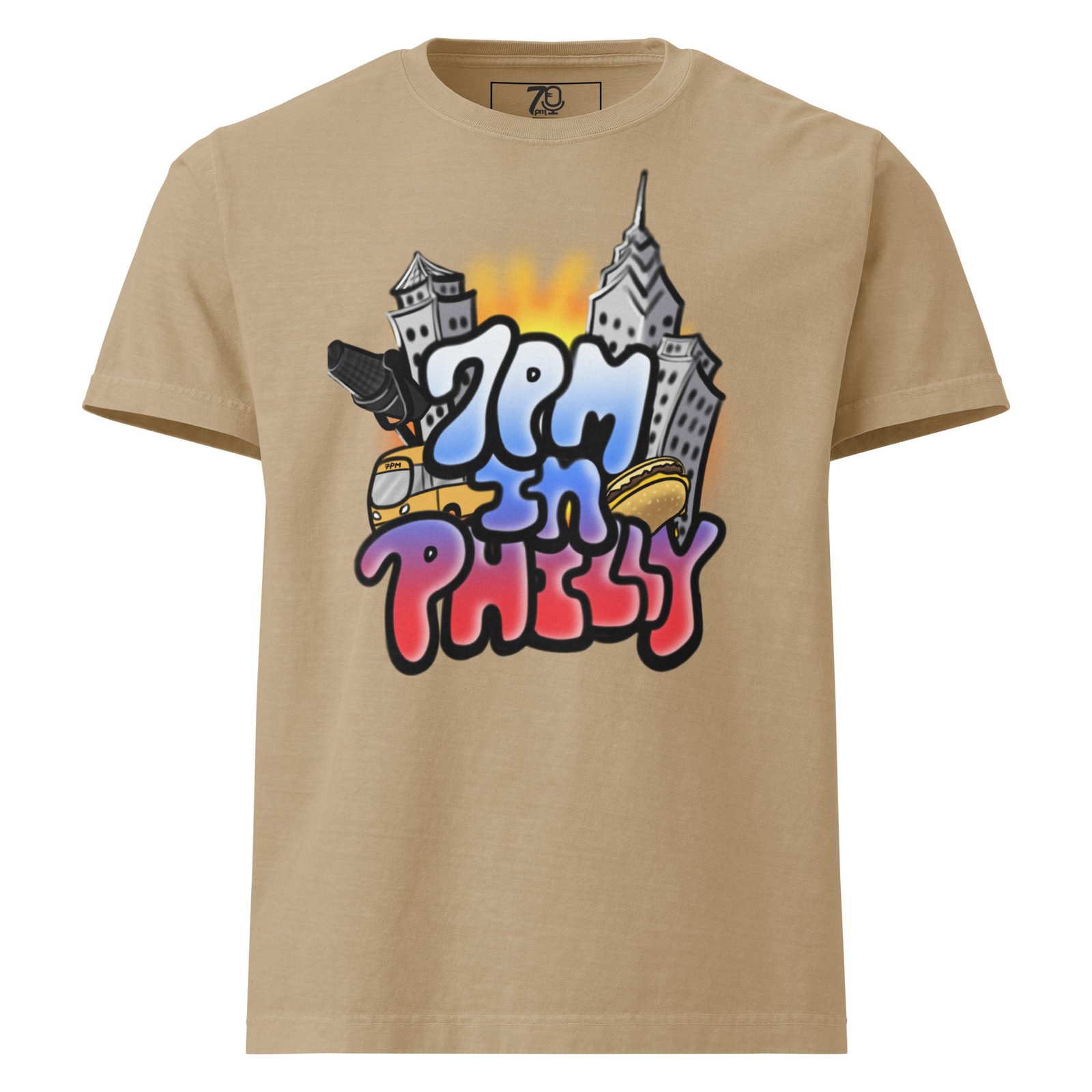 7PM In Philly Mural Tee