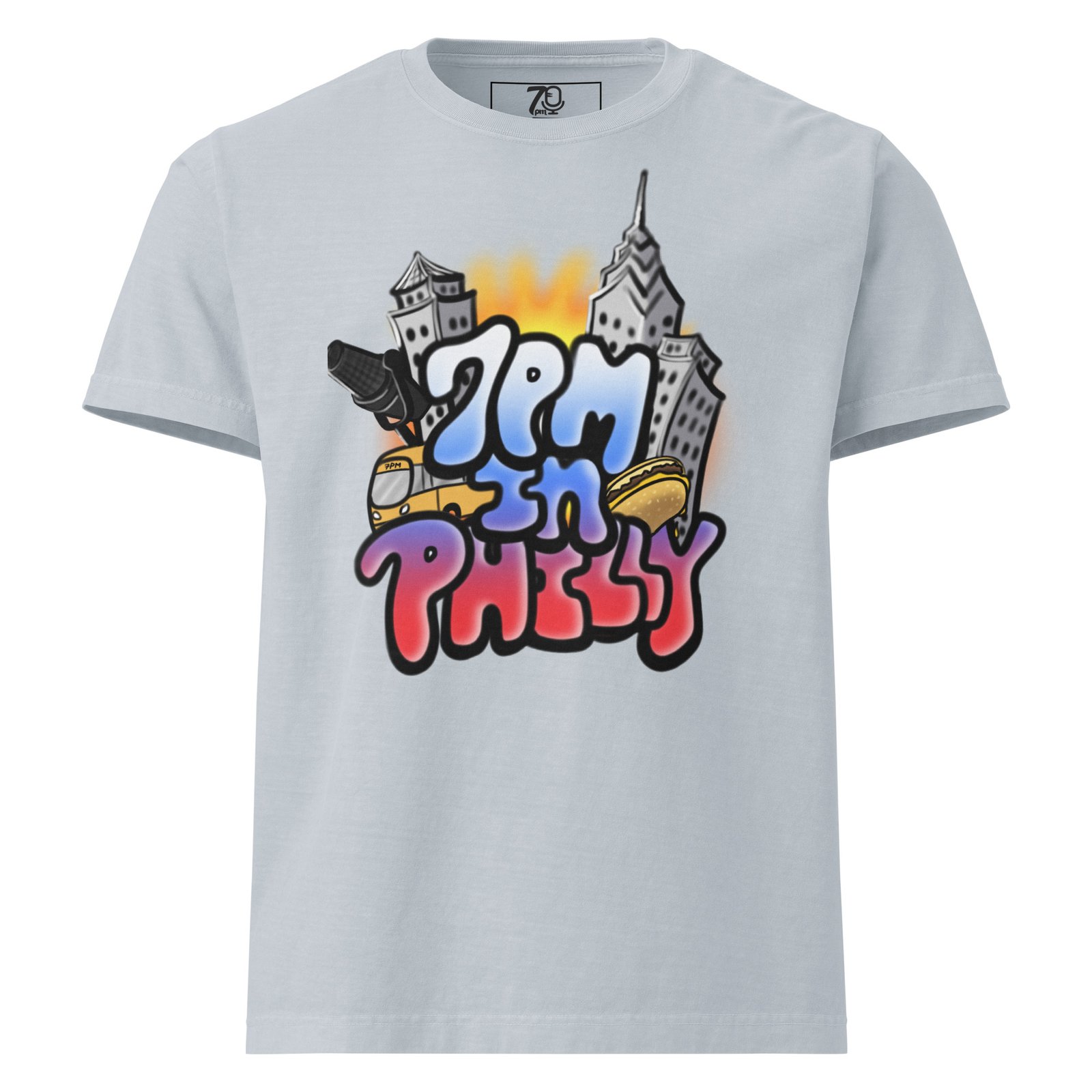 7PM In Philly Mural Tee